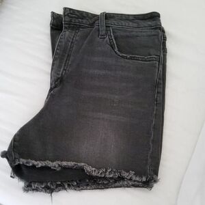 Joe's Jeans Black Denim Shorts